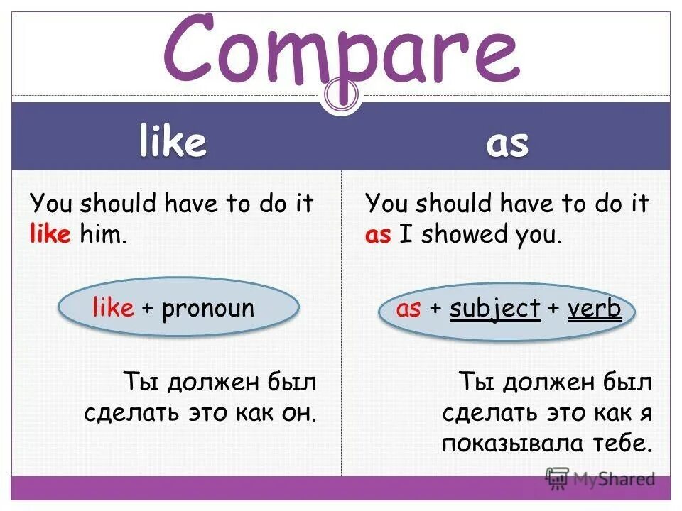Сравнить а и ас