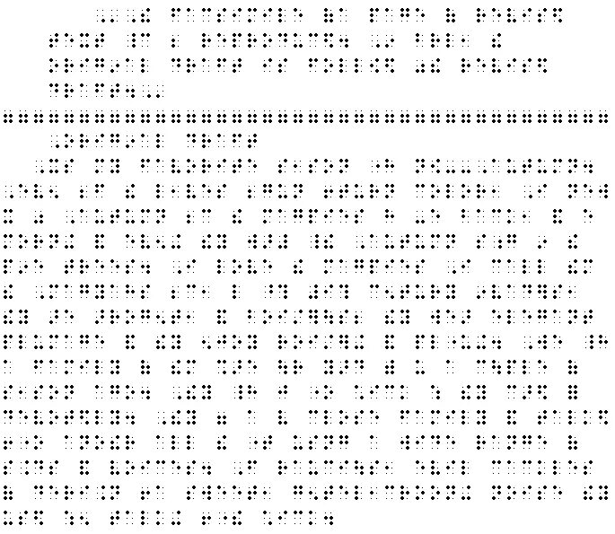 ментальные нарушения шрифт брайля