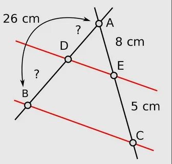 Дан треугольник ABC, AB = 26см, AE-8см, EC-6 см, найдите BD, DA!! Плизз срочно 4