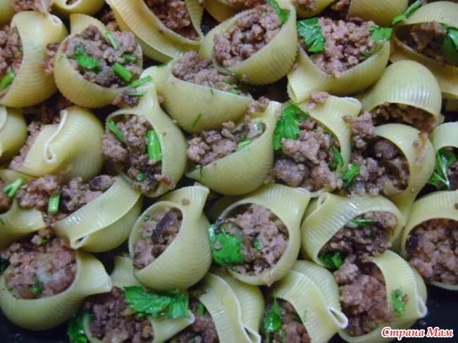 Спагетти с фаршем, рецепт макарон по-флотски