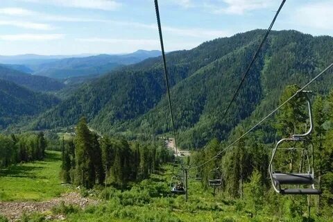 Горнолыжный курорт летом