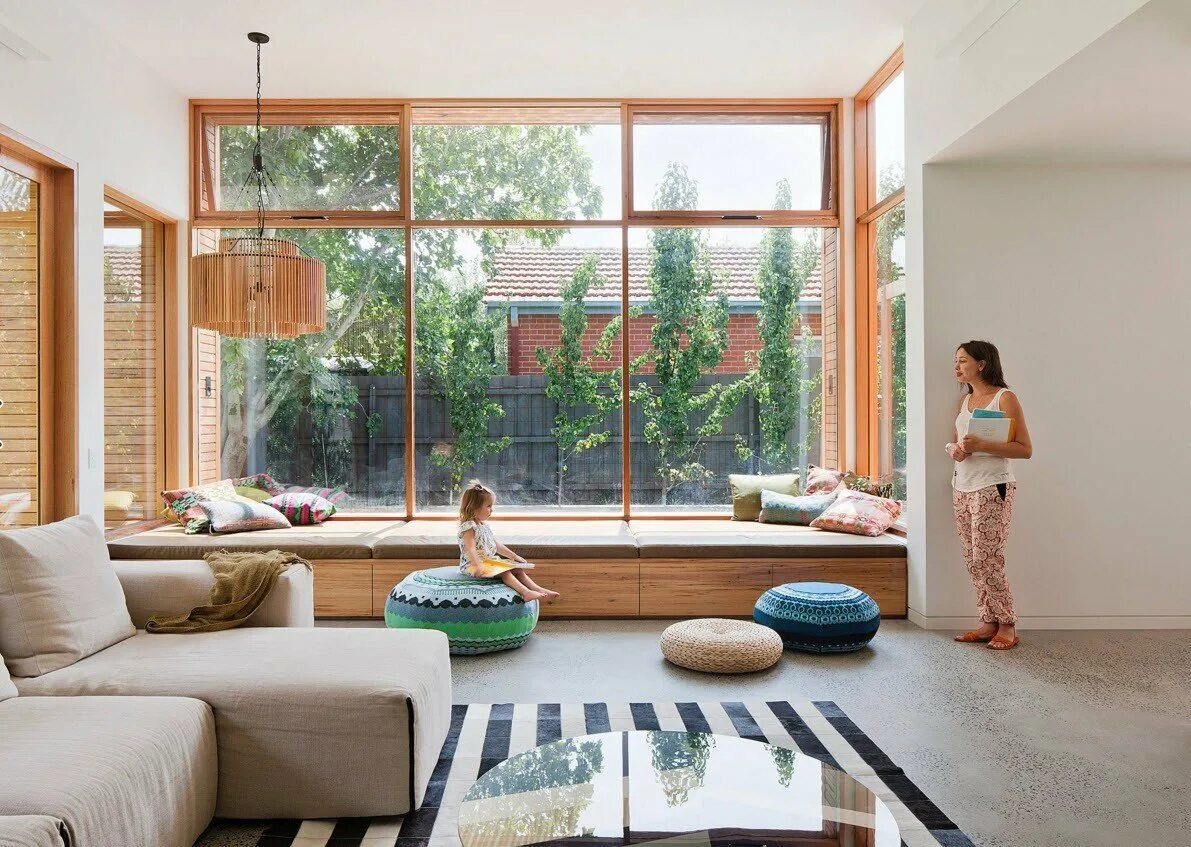 Sun open windows