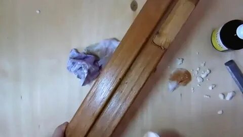 Удалить монтажную пену с двери