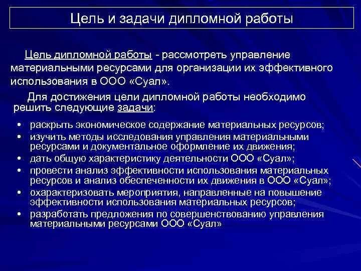 Дипломная анализ эффективности