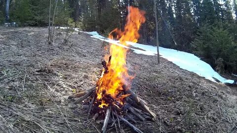 Огонь залить водой