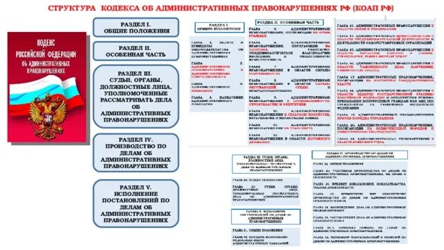 Структура административного кодекса схема. Структура КОАП РФ схема. Схема структуры кодекса об административных правонарушениях РФ. Кодекс об административных правонарушениях краткая характеристика. 14.16 3 коап