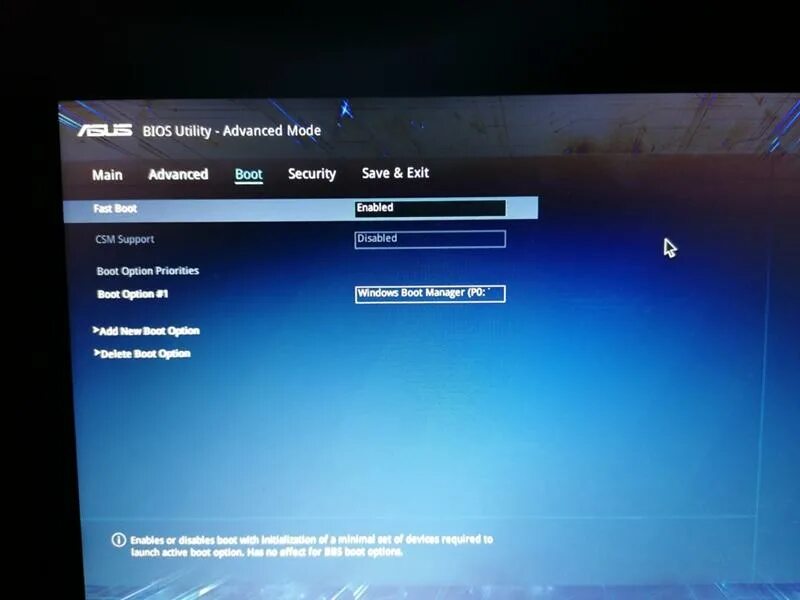 Не запускается биос на компьютере. Не запускается биос asus. вместо биос открывается. не стартует биос с e5450. после перезагрузки слетает параметр csm.