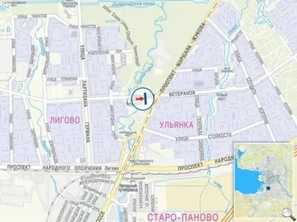 Карта полежаевского парка