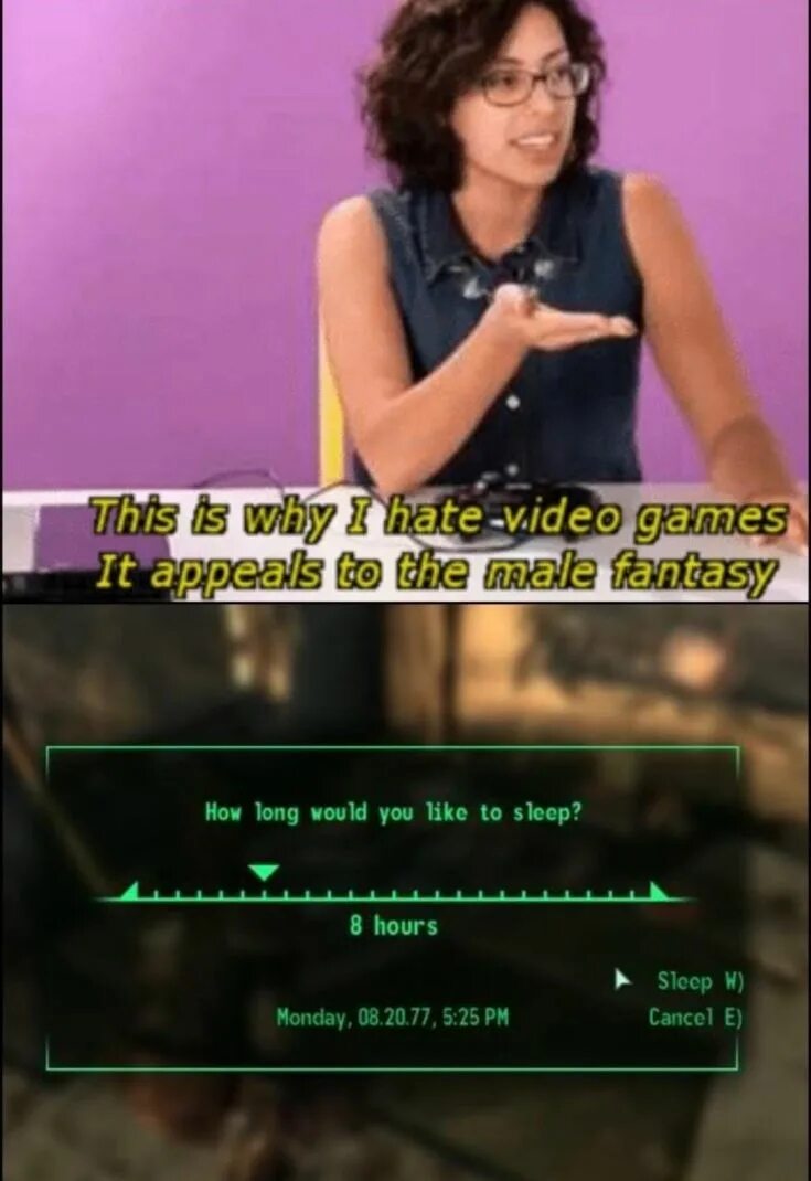 Why i hate. This is why i hate videogames. It appeals to the male Fantasy. This is why i hate Video games it appeals to the male Fantasy. This is why i hate videogames Мем.