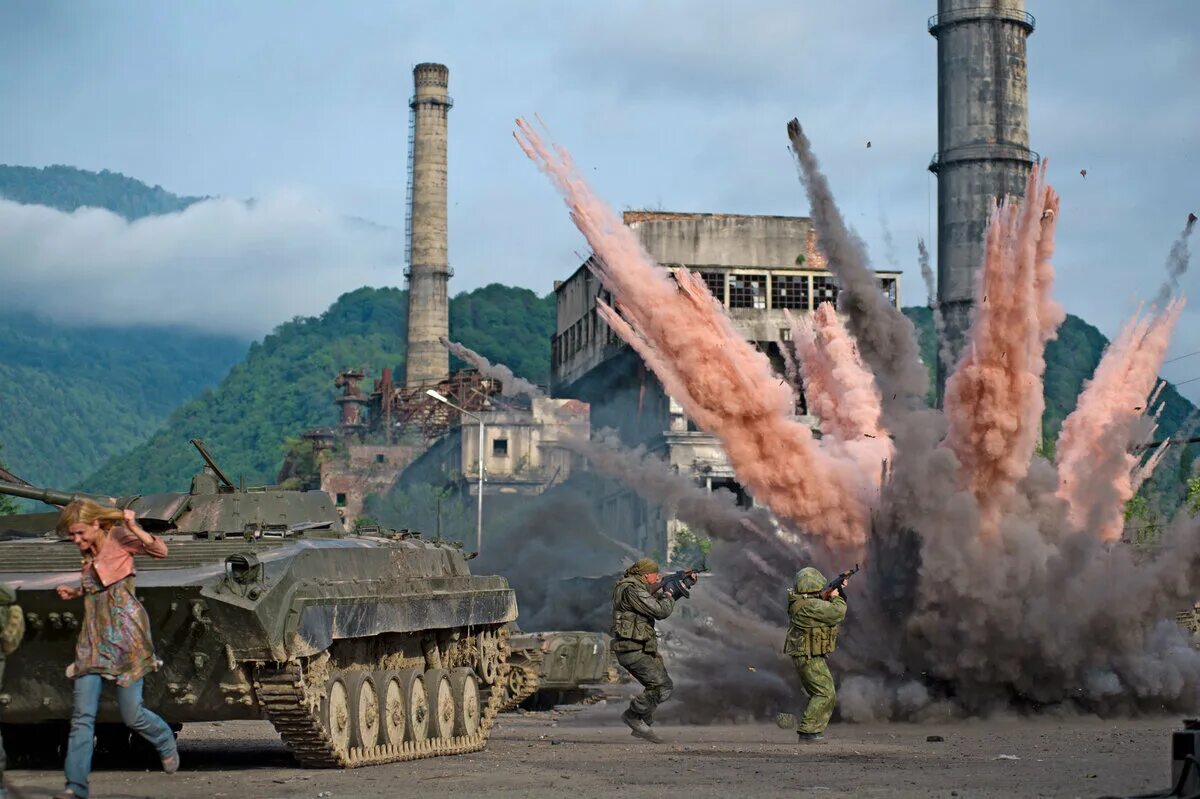 Военное нападение россии. Грузино югоосетинский конфликт 2008.