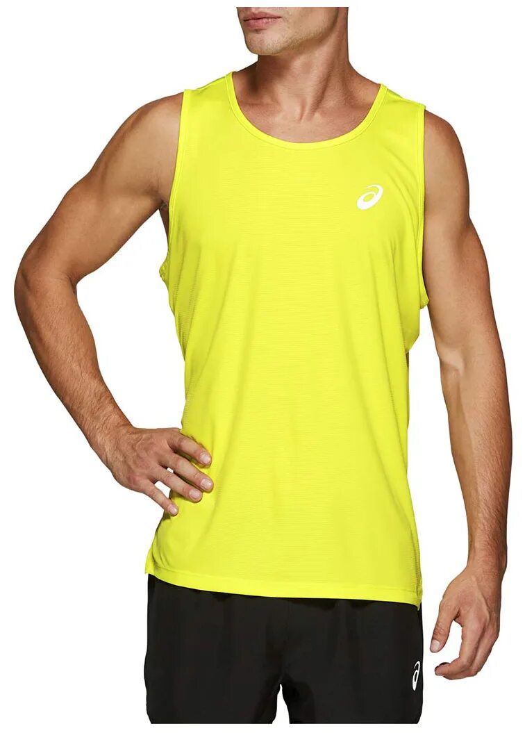 Мужской топ для бега. ASICS Singlet майка. Майка ASICS Silver Singlet 2011a011 407. Майка ASICS Silver Singlet. Майка спортивная мужская асикс.