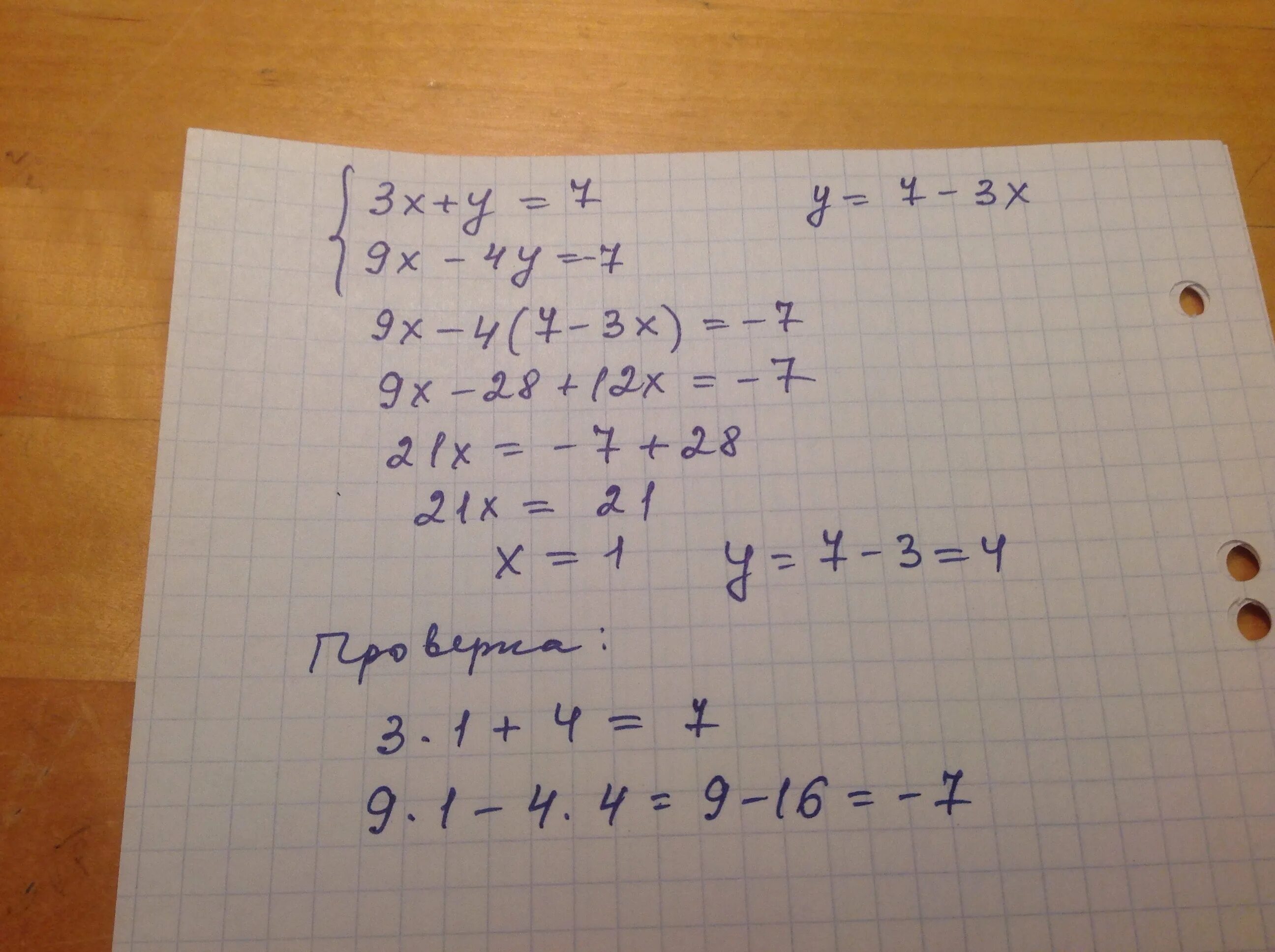 X3 и x5. X-Y=1 x2-y2=7 система. X+3y=9. Решение 2x-3y=7 3x+y=1. 2x 8y 0