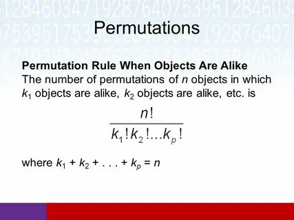 Permutations