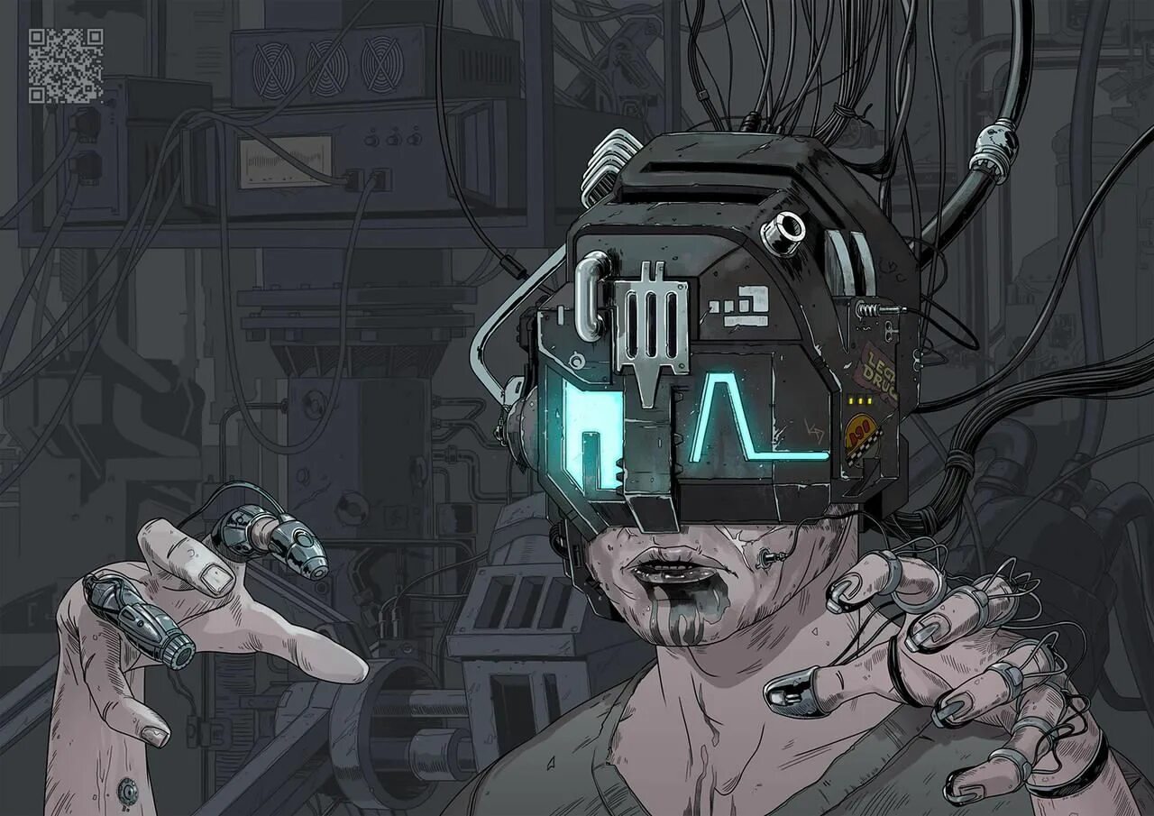 Cyber hacker metal