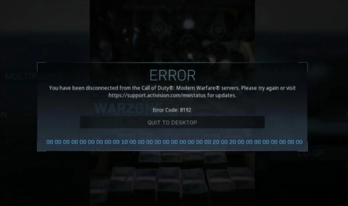 Сервер авторизации недоступен. Ошибка Call of Duty Warzone. Ошибки варзон. Код ошибки Warzone. Код ошибки 4 Warzone.
