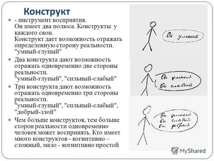 Теория конструктов