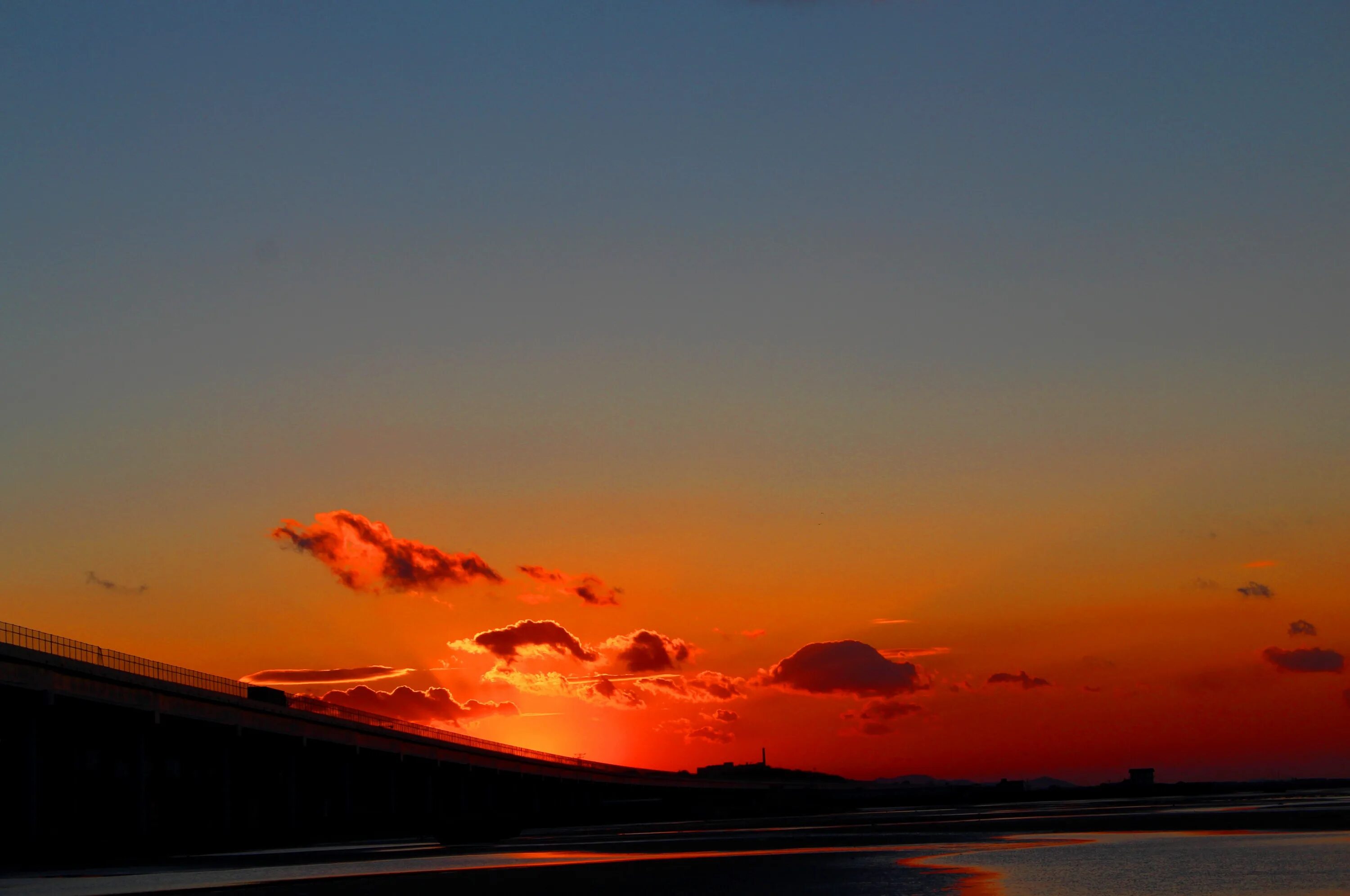 Red dusk