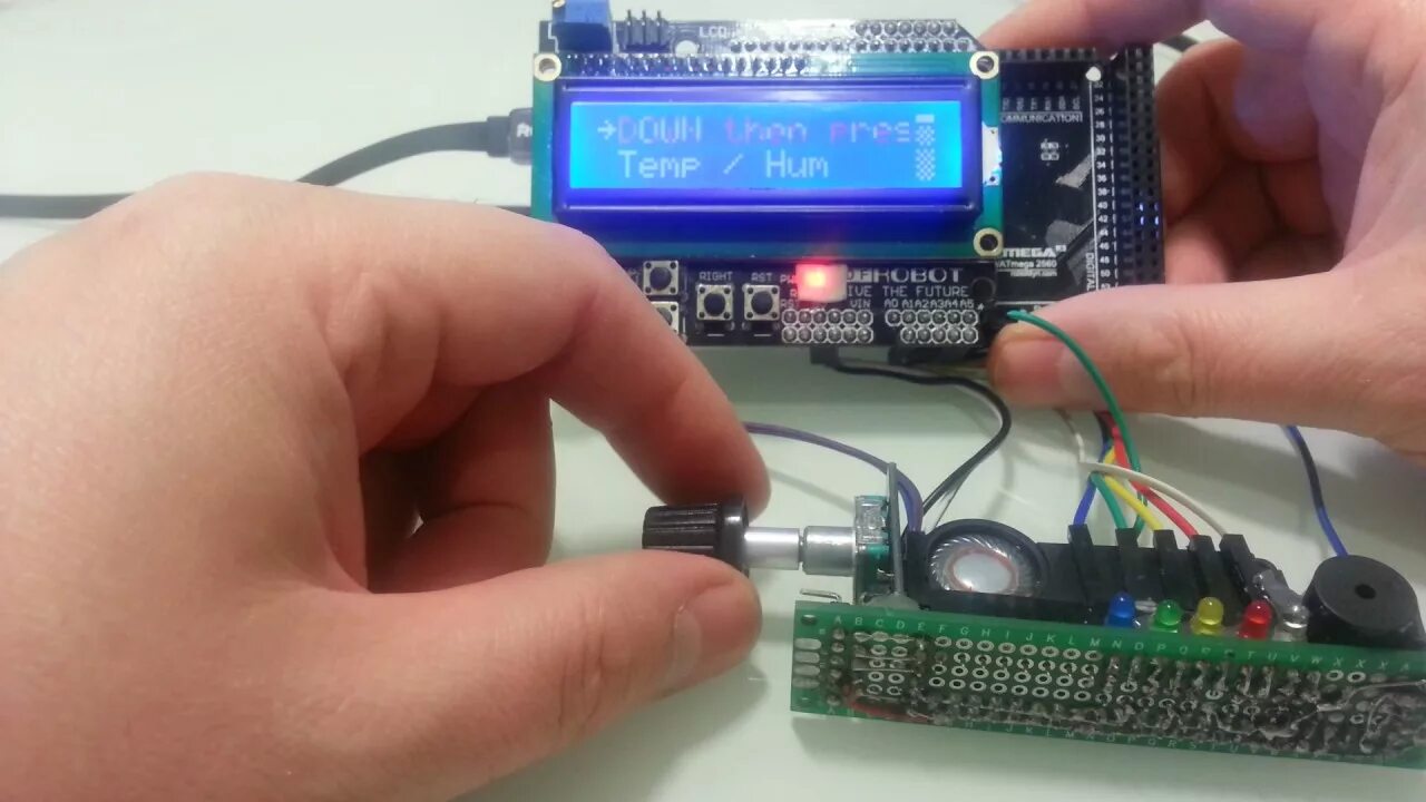 Arduino меню