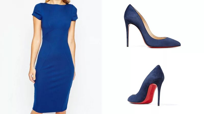 Летнее платье василькового цвета. Летнее платье василькового цвета. Обувь под синее платье. Синее платье и красные туфли. Синее платье и красные туфли.