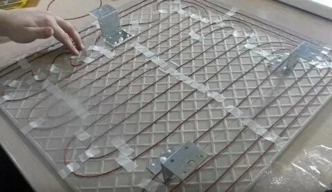 Обогреватель из греющего кабеля