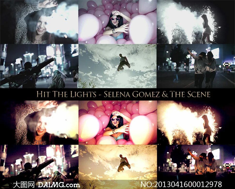 You should the lights. Selena Gomez the Scene Hit the Lights. Трек Hit the Lights. Selena Gomez Hit the Light клип.