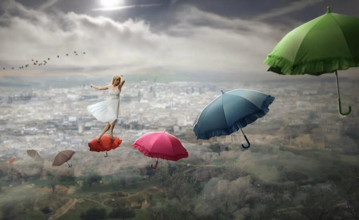 Зонтик небо. Летающий зонтик. Летит на зонтике. Полет на зонтике. Зонт улетает.