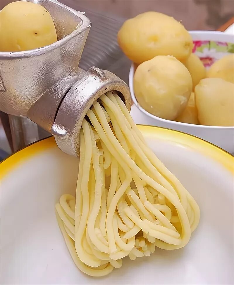 Картошка вермишель