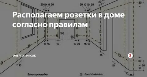 На каком расстоянии делать выключатель