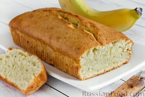 Кекс без сахара с бананом