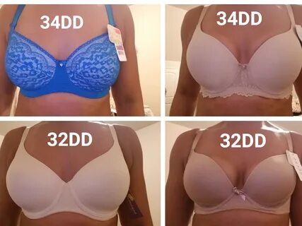Is a 34D really the same as a 32DD.