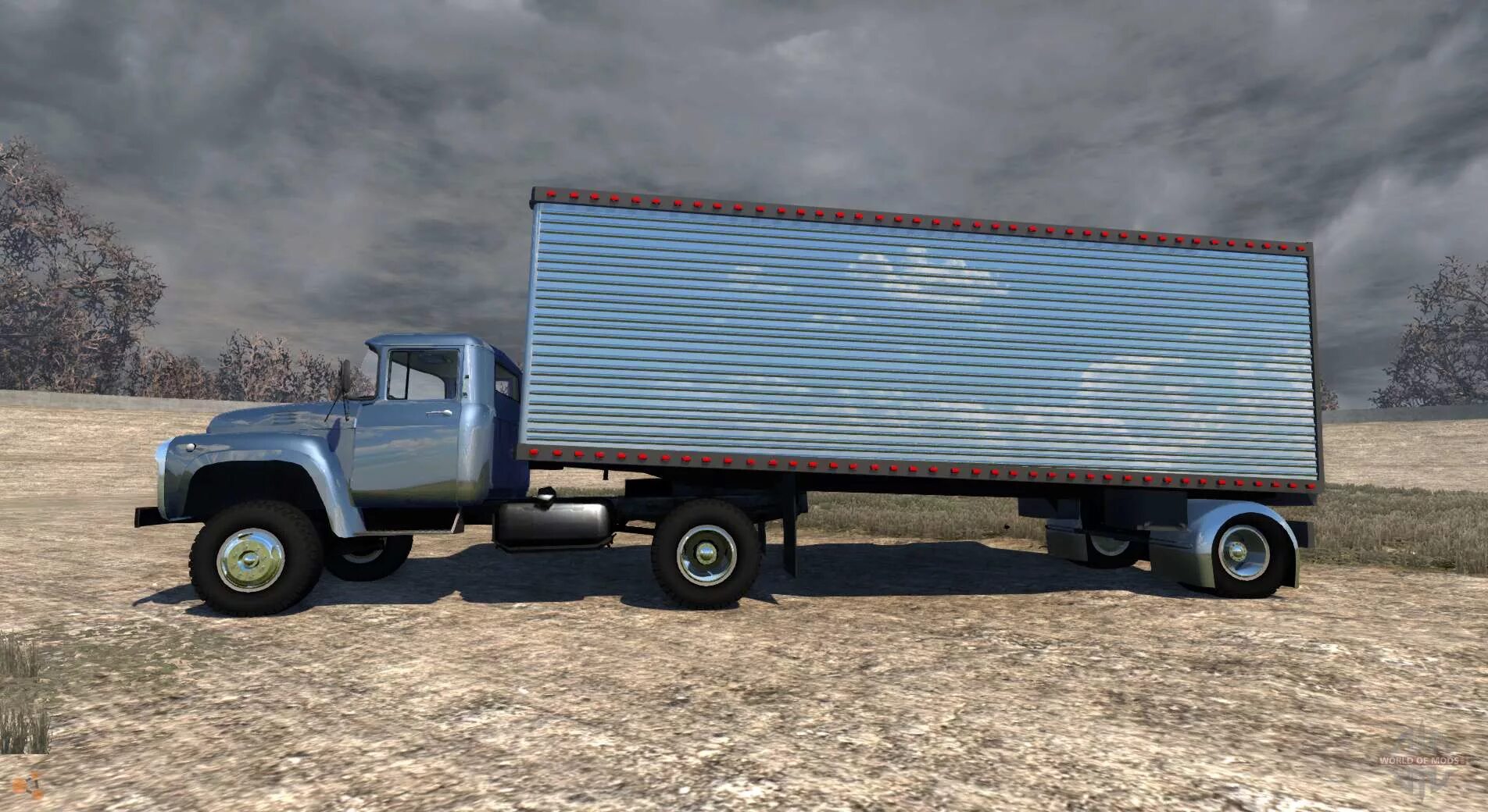 Как прицепить прицеп в beamng drive. Зил 130 в1 с полуприцепом. зил 130 beamng drive. зил-130в1 с полуприцепом [final] для beamng drive. зил 130 b1 полуприцеп.