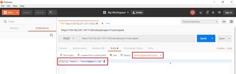 Postman example