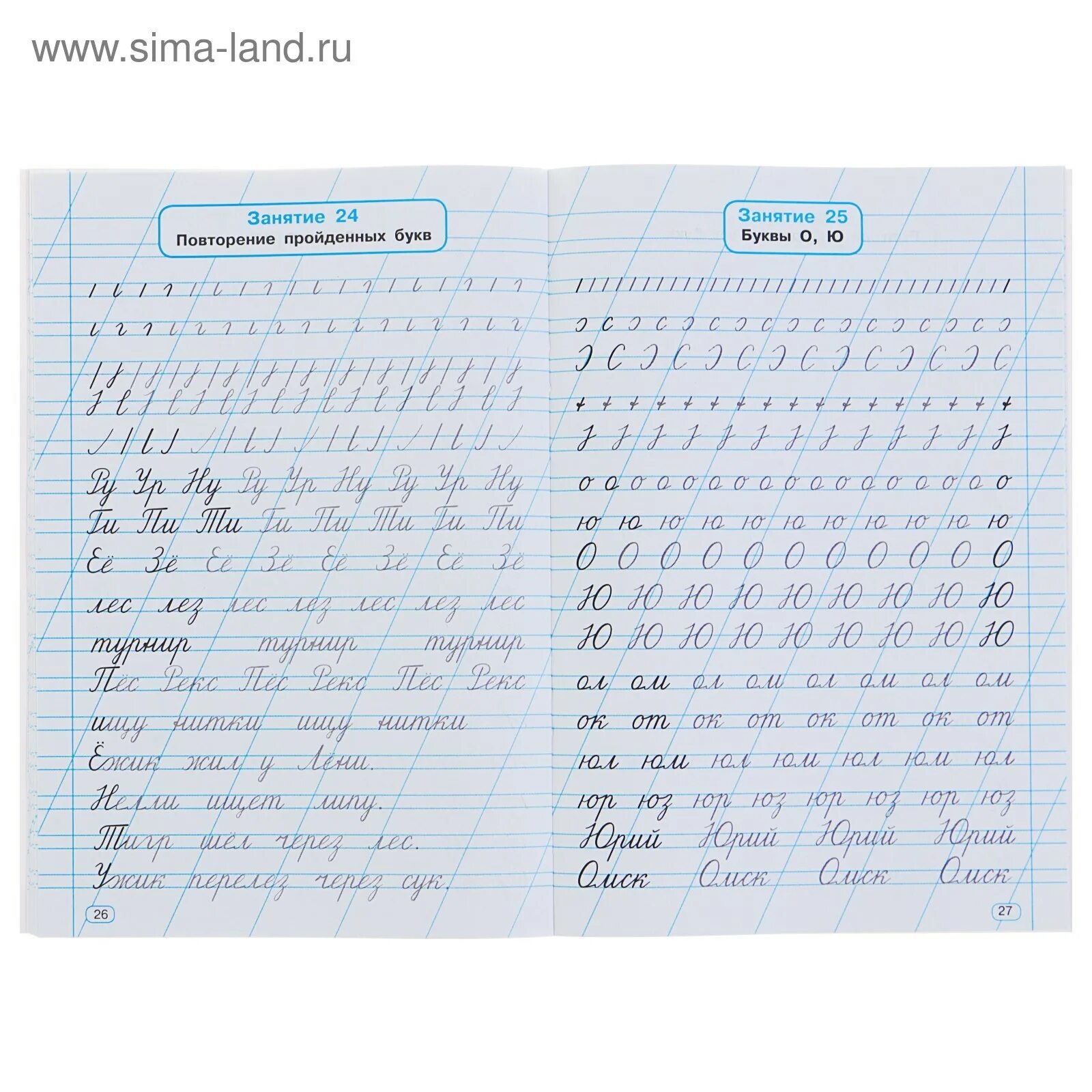 Н.Ефремова. Тренажер по письму. (1 класс)
