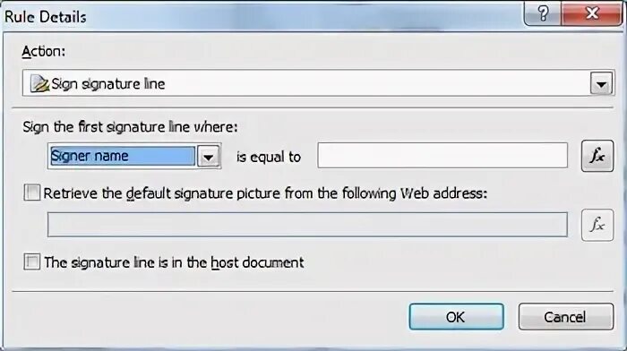 Add rule