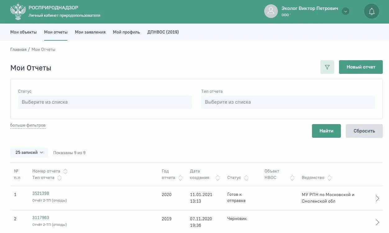 Росприроднадзор личный кабинет. Отчеты в Росприроднадзор. Личный кабинет природопользователя. РПН личный кабинет природопользователя.