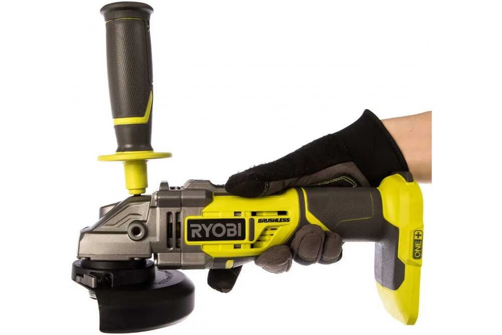 Ушм ryobi безщеточная. Углошлифмашина ryobi one. Углошлифмашина бесщеточная r18ag7-0 без аккумулятора в комплекте. Ryobi r18ag-0. Углошлифмашина ryobi one.