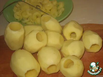 Картошка фаршированная мясом рецепт
