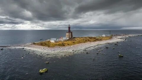 Остров в заливе