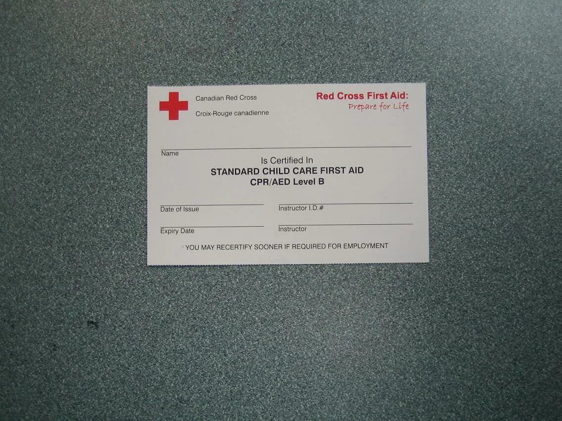 Красный крест реквизиты. Canadian Red Cross. Карточка красный крест. Red Cross certified in CPR. Red Cross first Aid Training Certificate.