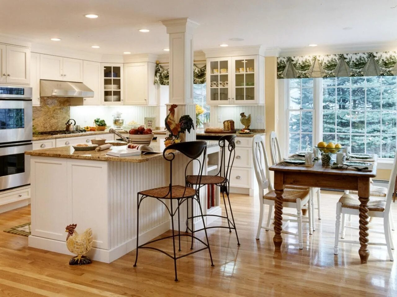 The home kitchen. Красивые кухни с островом. The home kitchen. Современная кухня в деревенском стиле. Маленькая кухня в деревенском стиле.