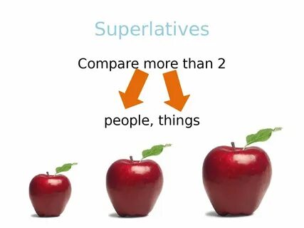 Comparative superlative pictures