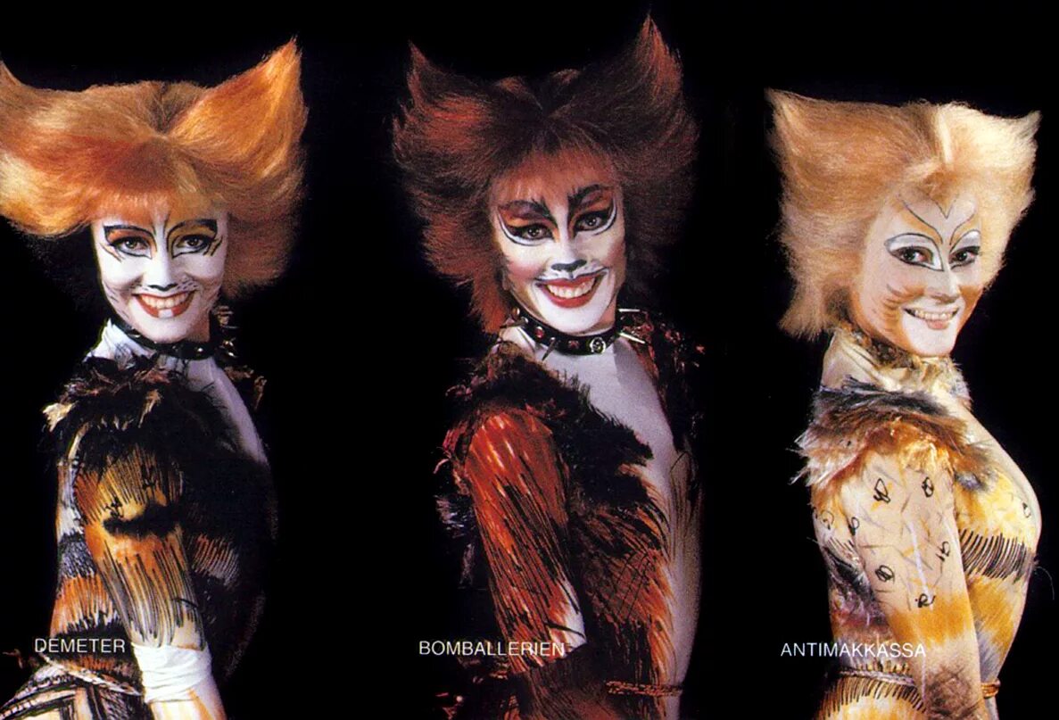 Эндрю Ллойд Уэббер мюзикл кошки персонажи. Бомбалурина Bombalurina. Cats the Musical 1998 Бомбалурина и Деметра. Мюзикл кошки Бомбалурина. Автор известных мюзиклов кошки призрак