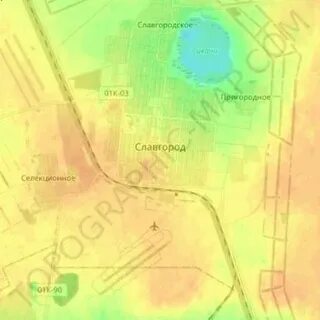Покажи карту славгорода