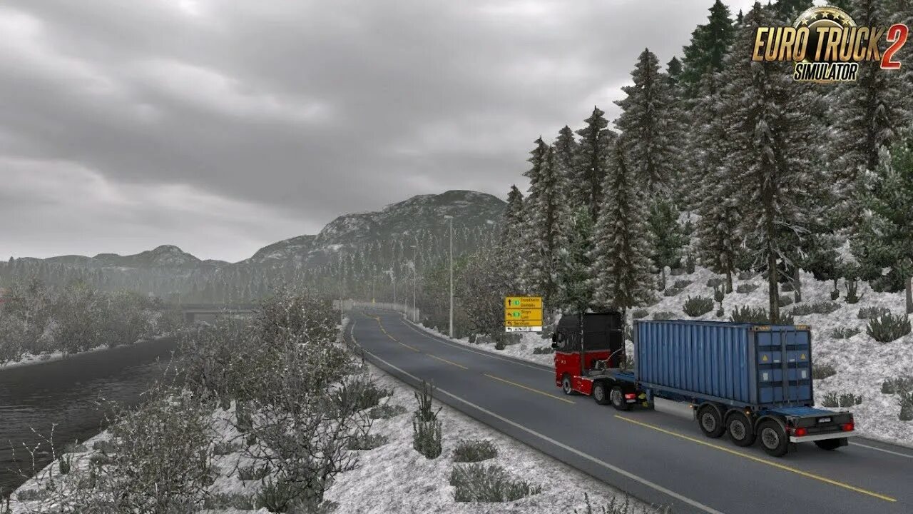 Евро симулятор зима. Етс 2 зима. euro truck simulator зима. евро трак 1 22 зима. снег для ets 2.