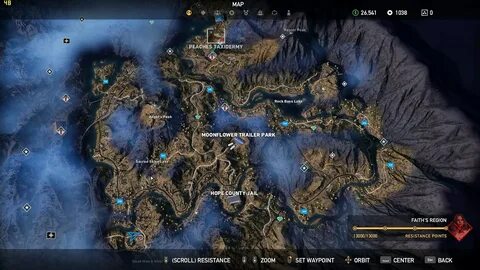 Все аванпосты в far cry 5