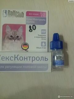 Успокоительные для кошки во время течки