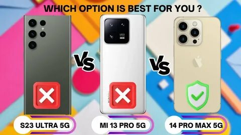 S23 vs 13 pro