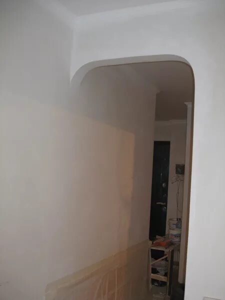 Как оформить переход. Обои с переходом. Дизайн коридора с кирпичиками. Арка на кухню вместо двери. Идеи покраски стен.