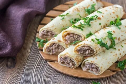 Блины с тунцом