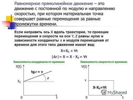 Время в механическом движении это